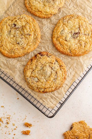 Gluten Free Chocolate Chunk Cookies | Recipe by Nodo &ndash; Nodo Donuts