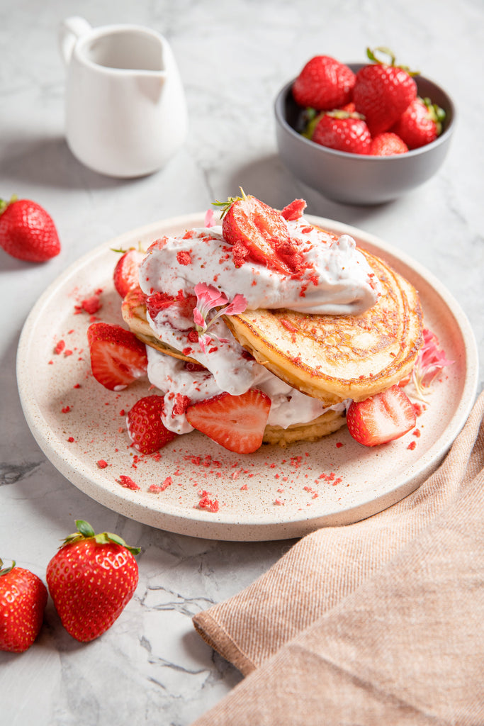 SOUFFLE PANCAKES (GF DF) Nodo Donuts