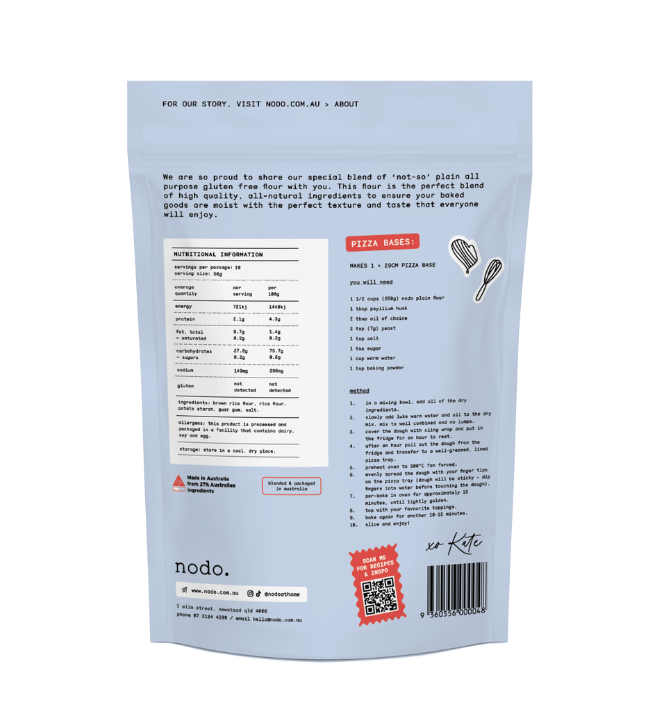 Gluten Free 'Not So' Plain Flour (500g)