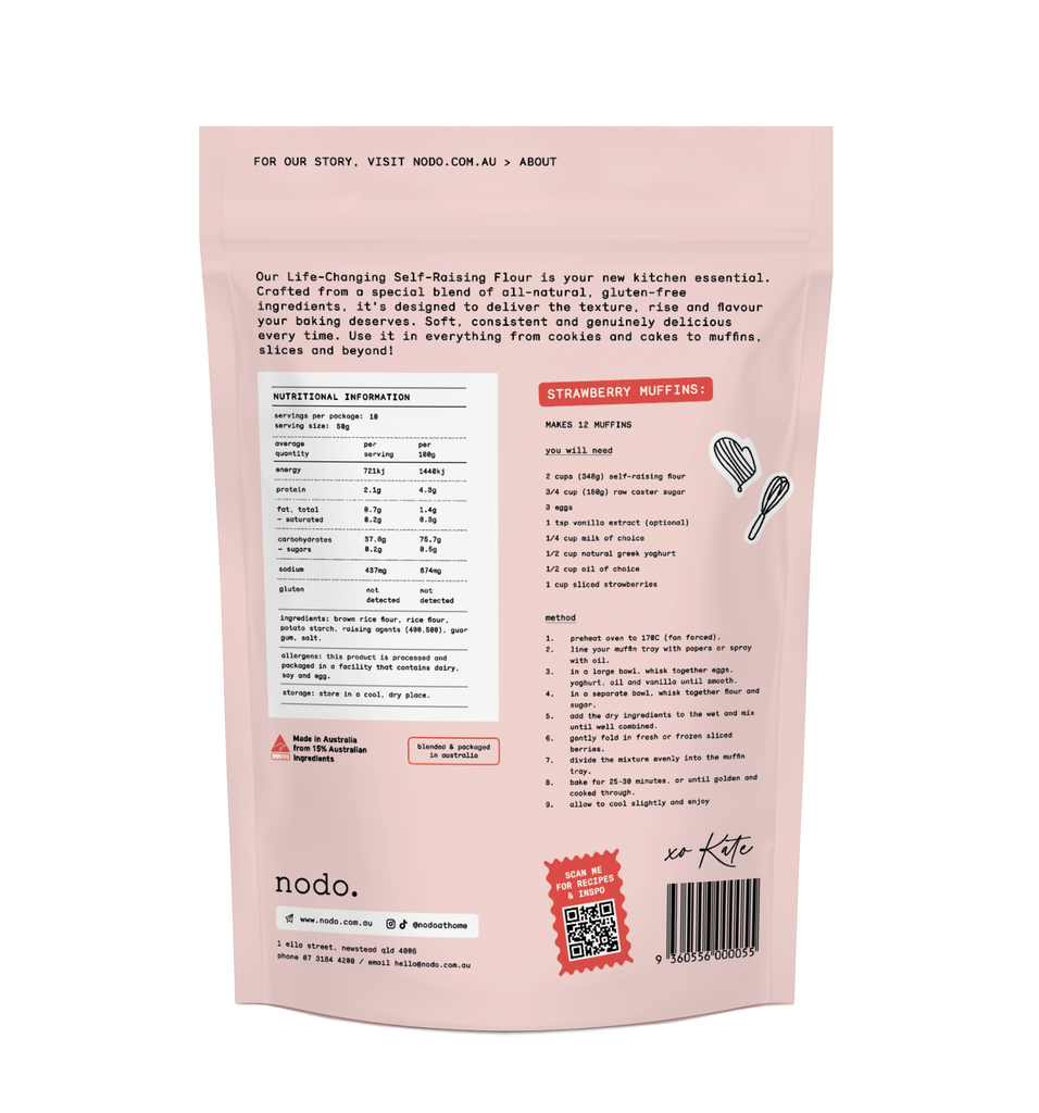 Gluten Free Self Raising Flour (500g)