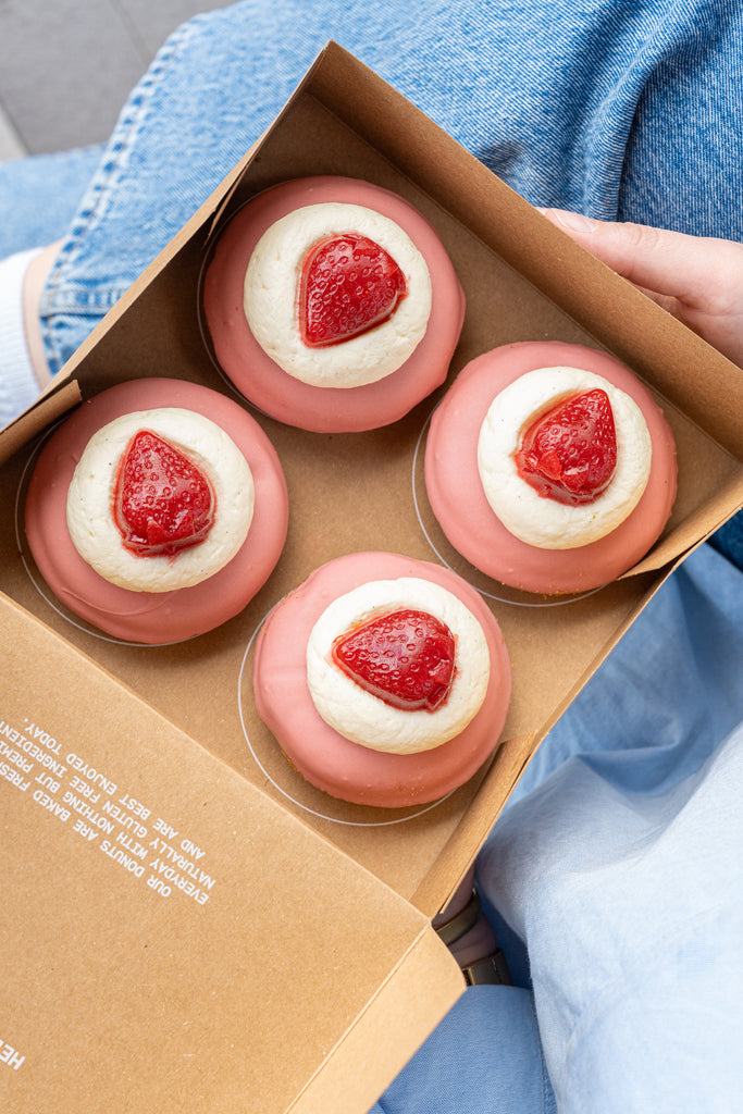 Strawberries and Cream Donut (GF)