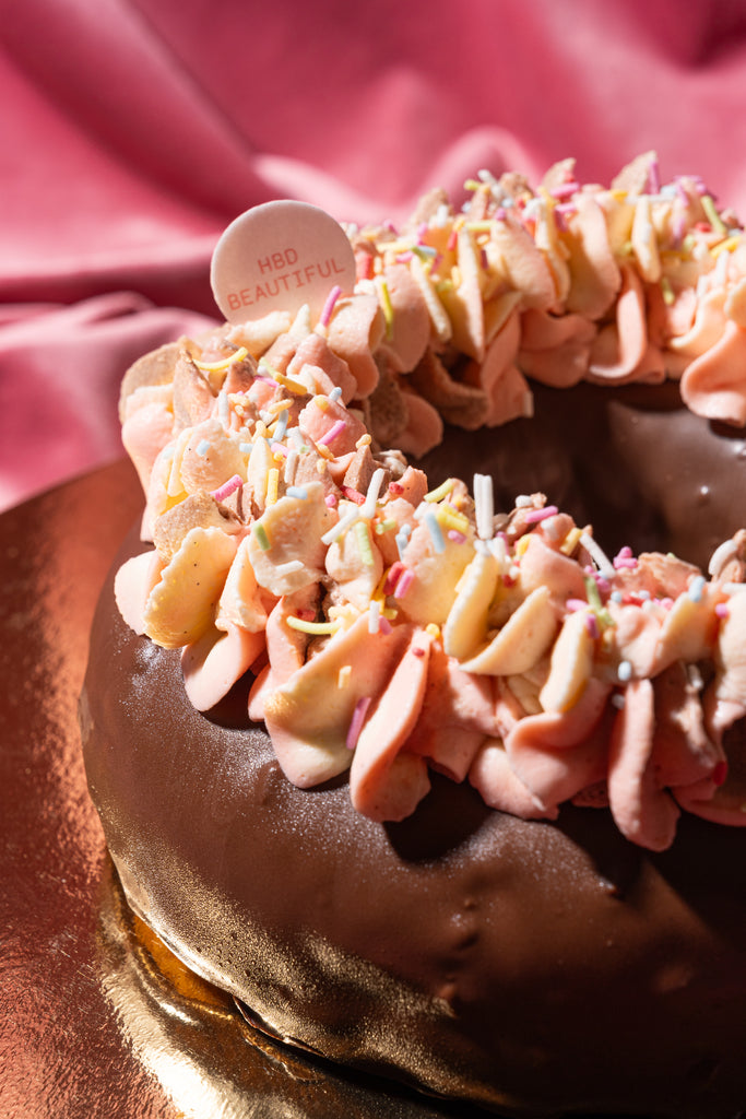 Giant Party Donut Cake (GF)