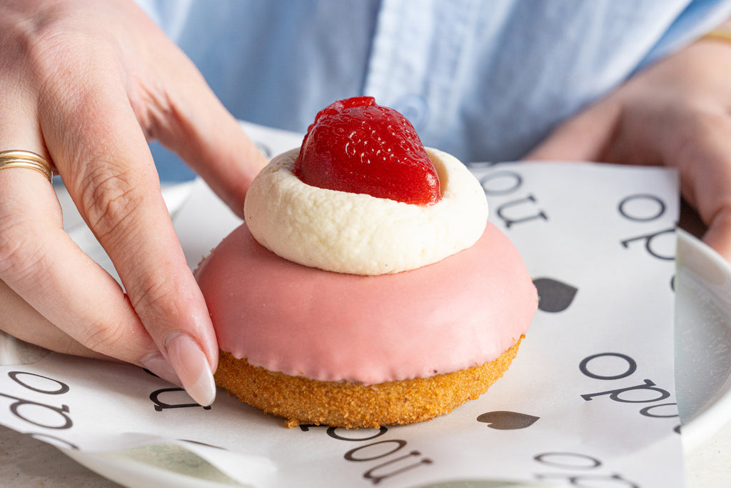 Strawberries and Cream Donut (GF)