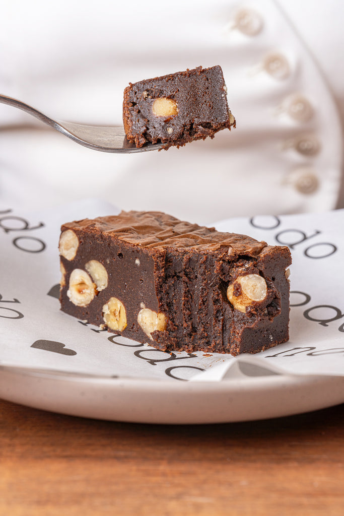 Chocolate Hazelnut Brownie (GF DF)