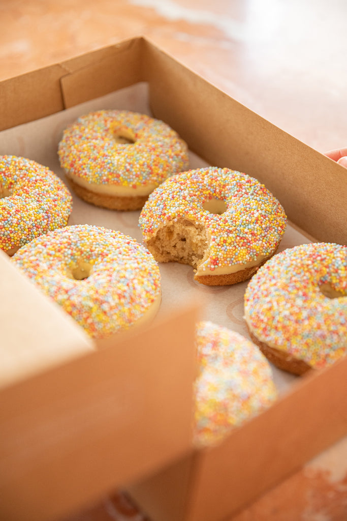 Fairy Bread Donut (GF)